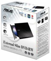 Привод DVD-RW Asus SDRW-08D2S-U LITE/WHT/G/AS белый USB внешний RTL