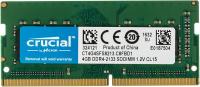Память DDR4 4Gb 2133MHz Crucial CT4G4SFS8213 RTL PC4-17000 CL15 SO-DIMM 260-pin 1.2В single rank