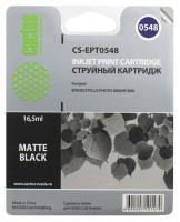 Картридж струйный Cactus CS-EPT0548 черный матовый (16.2мл) для Epson Stylus Photo R800/R1800