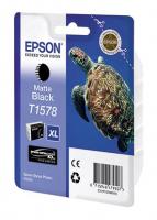 Картридж струйный Epson T1578 C13T15784010 черный матовый (25.9мл) для Epson St Ph R3000