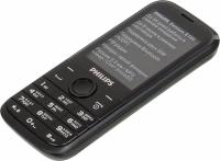 Мобильный телефон Philips E160 черный моноблок 2Sim 2.4" 240x320 0.3Mpix BT GSM900/1800 GSM1900 MP3 FM microSDHC max32Gb
