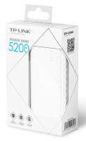 Мобильный аккумулятор TP-Link TL-PB5200 5200mAh 2.4A белый 1xUSB