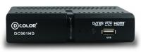 Ресивер DVB-T2 D-Color DC910HD черный