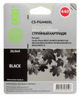 Картридж струйный Cactus CS-PG440XL черный (600стр.) для Canon Pixma MG2140/MG3140