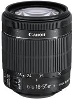 Объектив Canon EF-S IS STM (8114B005) 18-55мм f/3.5-5.6 черный