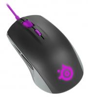Мышь Steelseries Rival 100 Sakura черный/фиолетовый оптическая (4000dpi) USB игровая (5but)