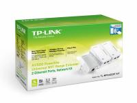 Сетевой адаптер HomePlug AV/WiFi TP-Link TL-WPA4220TKIT Ethernet (ант.внутр.)
