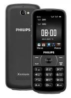 Мобильный телефон Philips E560 Xenium черный моноблок 2Sim 2.4" 240x320 2Mpix GSM900/1800 GSM1900 MP3 FM microSDHC max32Gb