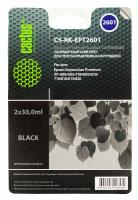 Заправка для ПЗК Cactus CS-RK-EPT2601 черный 60мл для Epson Ho XP600