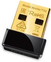 Сетевой адаптер WiFi TP-Link Archer T1U USB 2.0 (ант.внутр.)