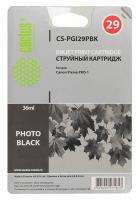 Картридж струйный Cactus CS-PGI29PBK фото черный (36мл) для Canon Pixma Pro-1