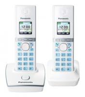 Р/Телефон Dect Panasonic KX-TG8052RUW белый (труб. в компл.:2шт) АОН