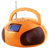 Аудиомагнитола Hyundai H-PAS120 оранжевый 6Вт/MP3/FM(dig)/USB/SD