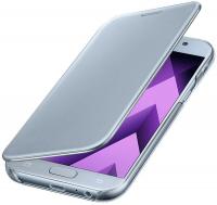 Чехол (флип-кейс) Samsung для Samsung Galaxy A7 (2017) Clear View Cover голубой (EF-ZA720CLEGRU)