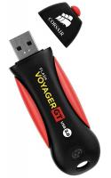 Флеш Диск Corsair 128Gb Voyager CMFVYGT3B-128GB USB3.0 черный/красный
