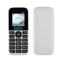 Мобильный телефон Alcatel 1016D белый моноблок 2Sim 1.8" 160x128 GSM900/1800 FM
