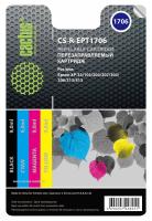 Комплект перезаправляемых картриджей Cactus CS-R-EPT1706 многоцветный для Epson Home XP33/103/203/207/303/306/403