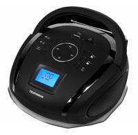 Аудиомагнитола Telefunken TF-SRP3449 черный 3Вт/MP3/FM(dig)/USB/SD/MMC