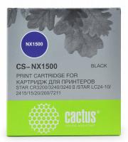 Картридж ленточный Cactus CS-NX1500 черный для Star NX-1500/24xx/LC-8211
