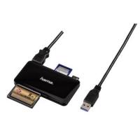Устройство чтения карт памяти USB3.0 Hama H-114837 черный