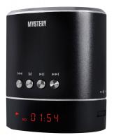 Аудиомагнитола Mystery MSP-117 черный 3Вт/MP3/FM(dig)/USB/microSD