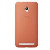 Чехол (клип-кейс) Asus для Asus ZenFone GO ZC500TG Bumper Case оранжевый (90XB00RA-BSL3R0)