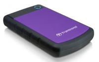 Жесткий диск Transcend USB 3.0 500Gb TS500GSJ25H3P StoreJet 25H3P (5400rpm) 2.5" фиолетовый