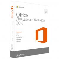 Офисное приложение Microsoft Office Mac Home Business 2016 Rus No Skype Only Medialess (W6F-00820)