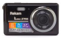 Фотоаппарат Rekam iLook S950i черный 21Mpix 2.7" SDHC/MMC CMOS IS/Li-Ion