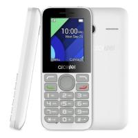 Мобильный телефон Alcatel 1054D белый моноблок 2Sim 1.8" 128x160 BT GSM900/1800 GSM1900 FM microSD max32Gb