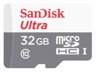 Флеш карта microSDHC 32Gb Class10 Sandisk SDSQUNB-032G-GN3MN Ultra w/o adapter