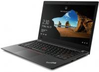 Ноутбук Lenovo ThinkPad T480s Core i5 8250U/8Gb/SSD256Gb/Intel UHD Graphics 620/14"/IPS/FHD (1920x1080)/Windows 10 Professional 64/black/WiFi/BT/Cam