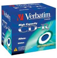 Диск CD-R Verbatim 800Mb 40x Jewel case (10шт) (43428)