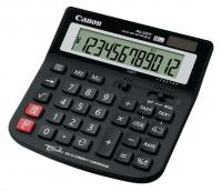 Калькулятор бухгалтерский Canon WS-220 черный 12-разр.