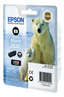 Картридж струйный Epson T2631 C13T26314010 фото черный (8.7мл) для Epson XP-600/700/800