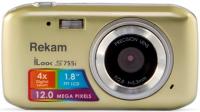 Фотоаппарат Rekam iLook S755i шампань 12Mpix 1.8" SD/MMC CMOS/Li-Ion