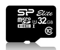 Флеш карта microSDHC 32Gb Class10 Silicon Power SP032GBSTHBU1V10SP + adapter