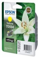 Картридж струйный Epson T0594 C13T05944010 желтый (13мл) для Epson St Ph R2400
