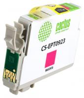 Картридж струйный Cactus CS-EPT0923 пурпурный (6.6мл) для Epson Stylus C91/CX4300/T26/T27/TX106/TX109/TX117/TX119