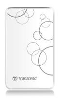 Жесткий диск Transcend USB 3.0 1Tb TS1TSJ25A3W StoreJet 25A3 2.5" белый