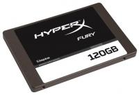 Накопитель SSD Kingston SATA III 120Gb SHFS37A/120G HyperX FURY 2.5"