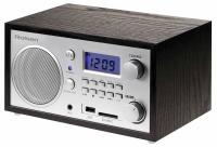 Радиобудильник Rolsen RFM-300 венге LCD подсв:синяя часы:цифровые AM/FM/УКВ
