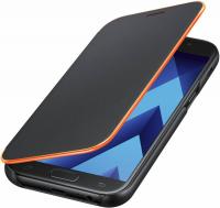 Чехол (флип-кейс) Samsung для Samsung Galaxy A7 (2017) Neon Flip Cover черный (EF-FA720PBEGRU)