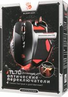 Мышь A4 Bloody TL70 Terminator черный/серый лазерная (8200dpi) USB2.0 игровая (9but)