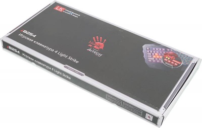 Клавиатура A4 Bloody B254 черный USB Multimedia Gamer LED