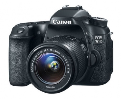 Зеркальный Фотоаппарат Canon EOS 70D KIT черный 20.2Mpix EF-S 18-55mm f/3.5-5.6 IS STM 3" 1080p Full HD SDXC Li-ion