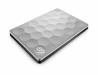 Жесткий диск Seagate Original USB 3.0 1Tb STEH1000200 Ultra Slim 2.5" платиновый