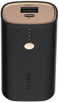 Мобильный аккумулятор TP-Link TL-PBG6700 6700mAh 2.4A черный 1xUSB