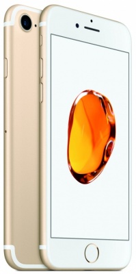Смартфон Apple MN942RU/A iPhone 7 128Gb золотистый моноблок 3G 4G 1Sim 4.7" 750x1334 iPhone iOS 10 12Mpix WiFi NFC GSM900/1800 GSM1900 TouchSc Ptotect MP3 A-GPS