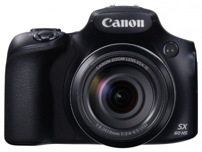 Фотоаппарат Canon PowerShot SX60 HS черный 16Mpix Zoom65x 3" 1080p SDXC CMOS IS opt 5minF turLCD rotLCD VF 3.8fr/s RAW 60fr/s HDMI/WiFi/NB-10L